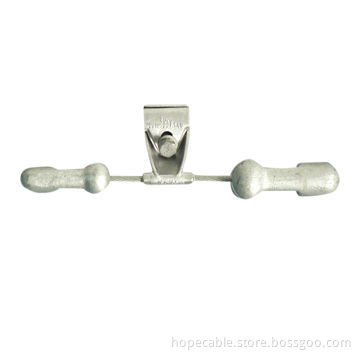 Preformed Line Products/Fittings Hammer Vibration Damper for ADSS/OPGW Aerial/Overhead Optic Cable